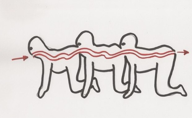 The human centipede schéma