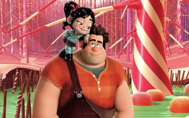 les mondes de ralph affiche bonbons