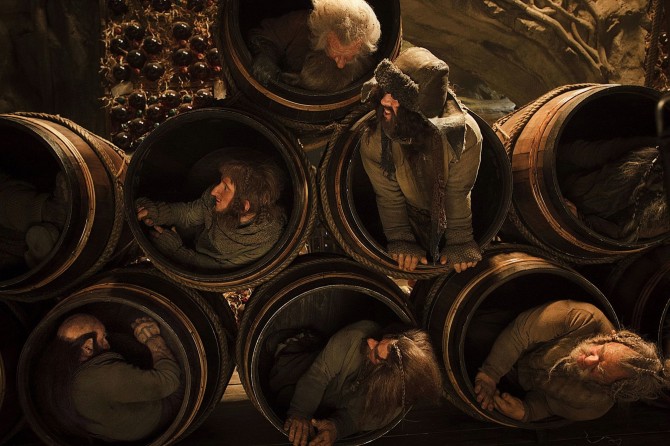 désolation de smaug tonneaux nains
