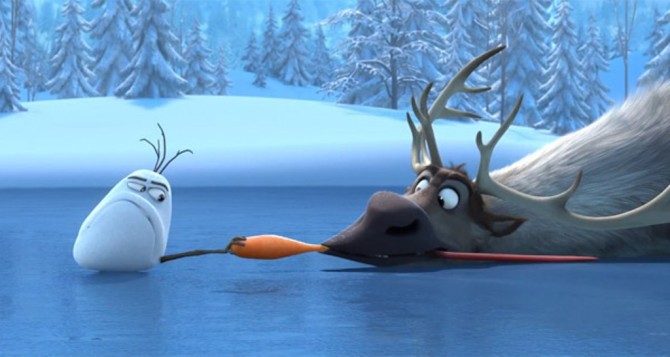 frozen la reine des neiges olaf sven