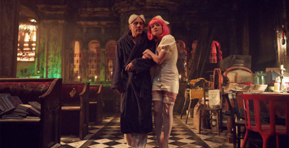 front page - zero theorem - 2014 - terry gilliam - christopher waltz mélanie thierry matt damon