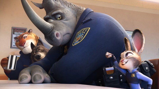 policemen zootopie